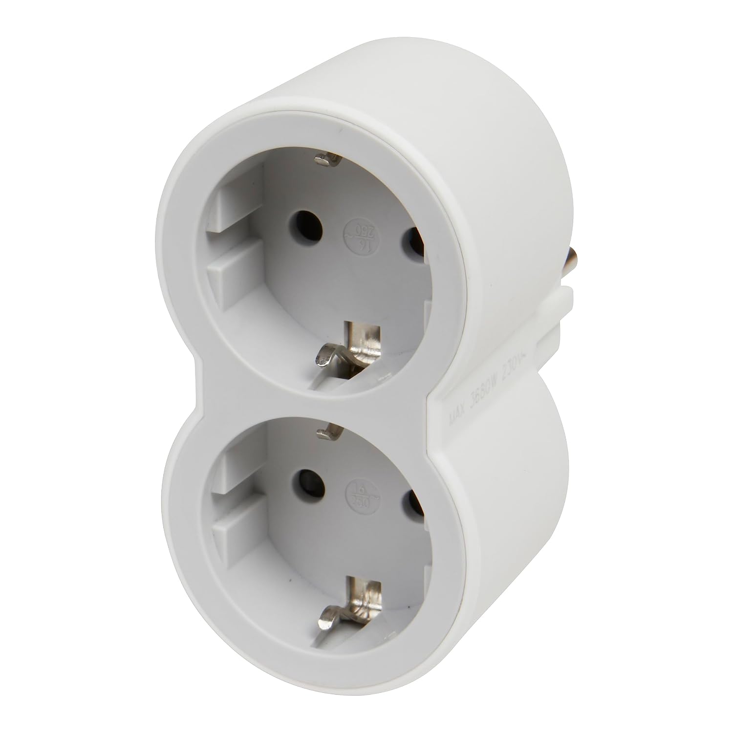 Detalle 2 de Legrand 694516 contactadapter voor twee Schuko-stekkers, type F 2P+E