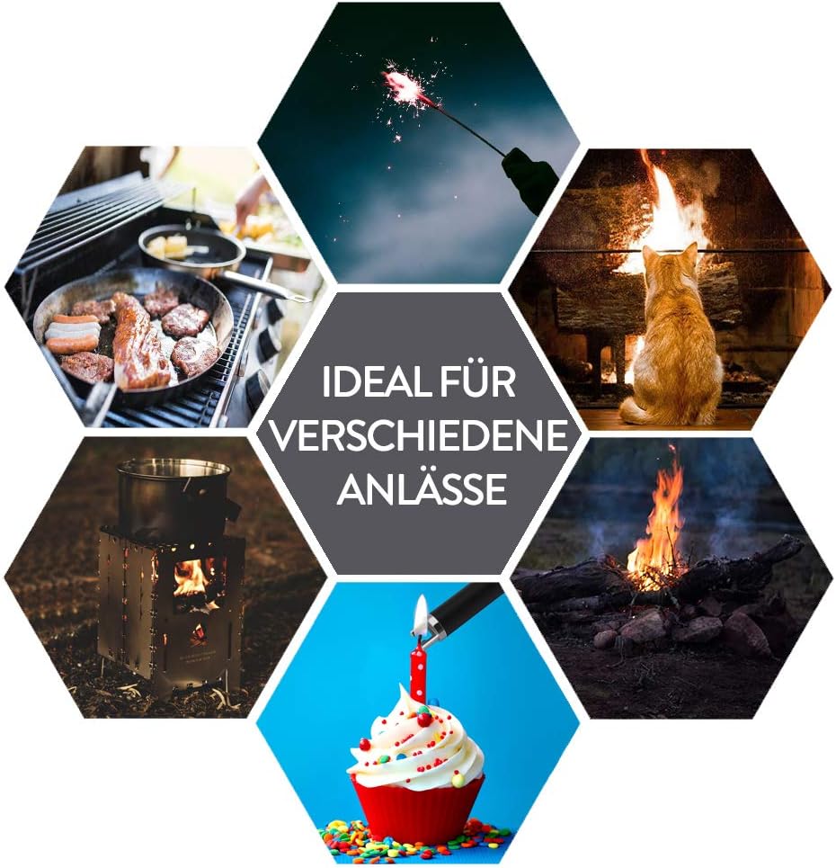 Thumbnail 4 de SUPRUS Lichtbogen Eletorot Stabfeuerzeug 7s