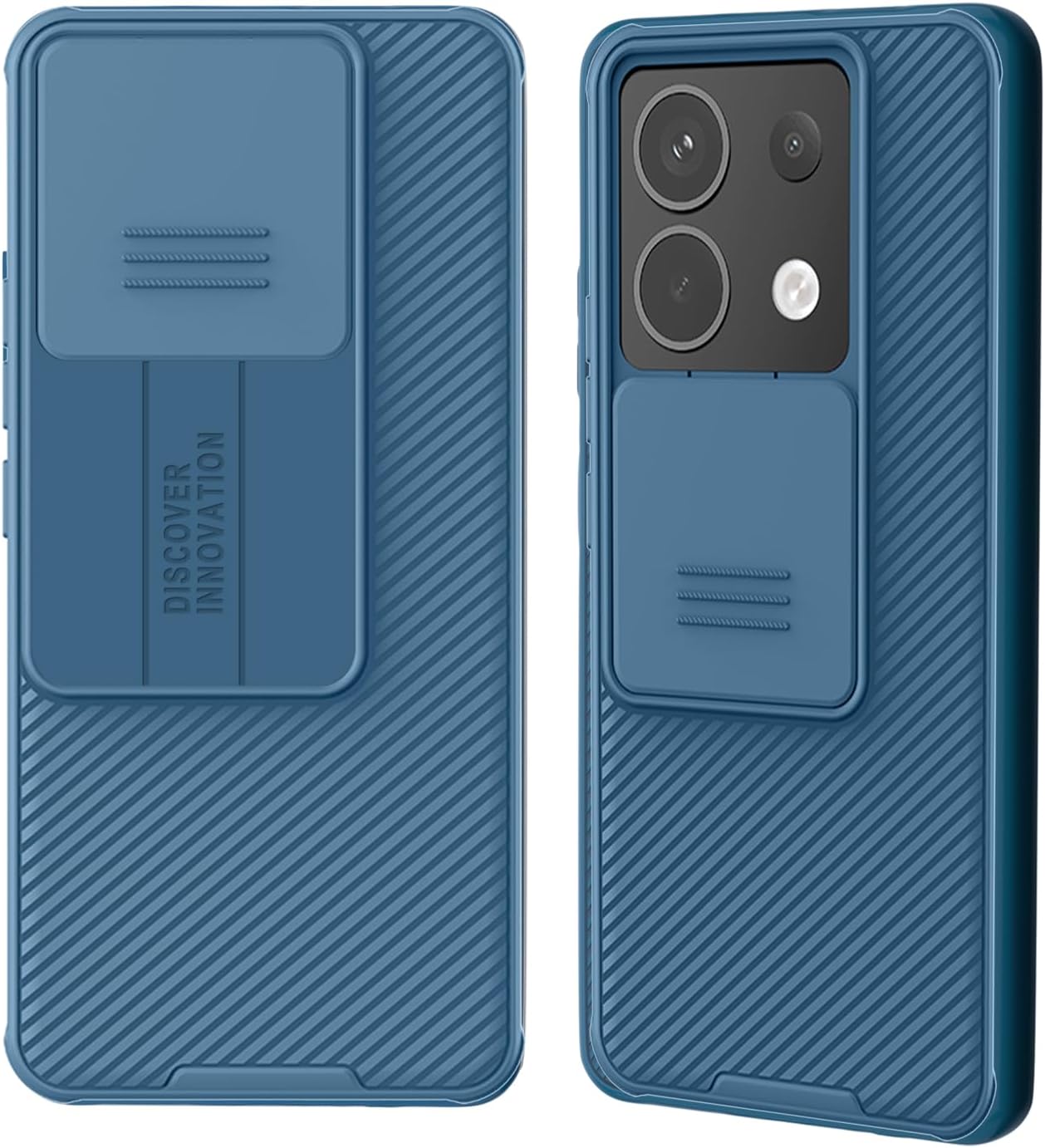 Detalle de XTCASE Coque pour Xiaomi Redmi Note 13 Pro 5G / Poco X6 5G – Ultra mince, protection caméra et déverrouillage privé