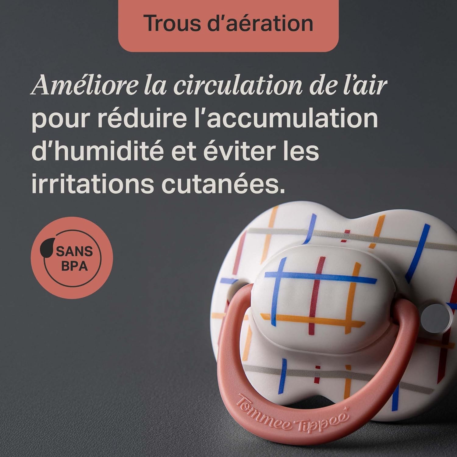 Thumbnail 5 de Tommee Tippee Sucette Ultimate Fit 18-36 mois – Lot de 4, tétine orthodontique symétrique en silicone