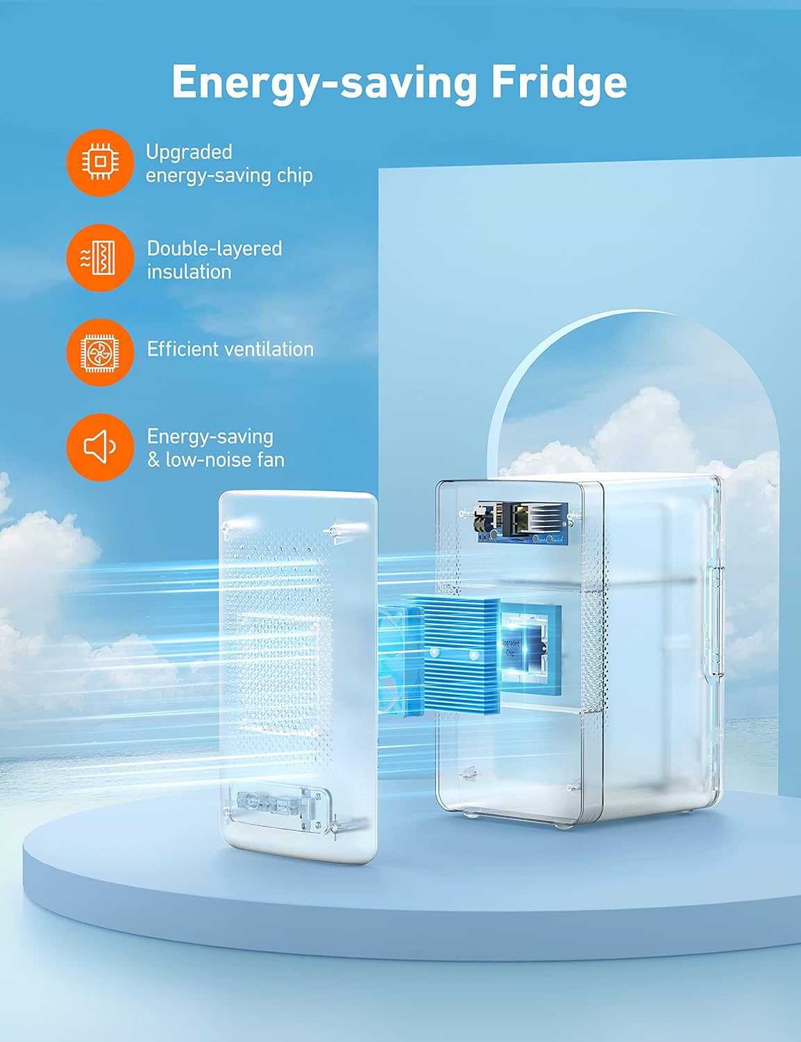 Thumbnail 5 de AstroAI Mini Fridge 6L