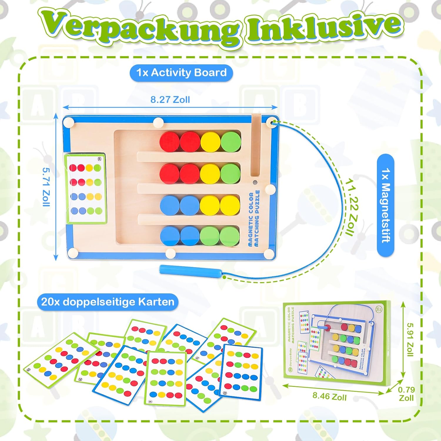 Thumbnail 6 de TMGOT Montessori Spielzeug 5,7×8,26