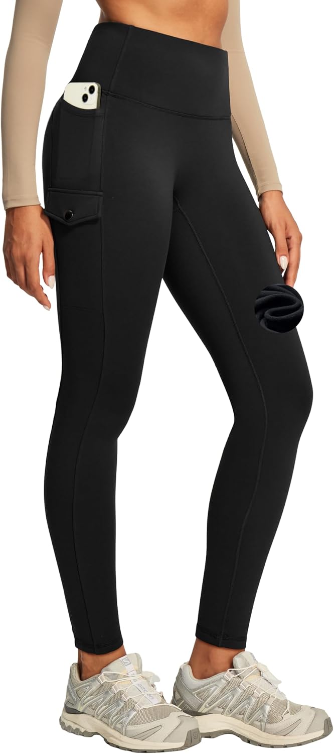 Detalle de Heathyoga Fleece-Lined Leggings