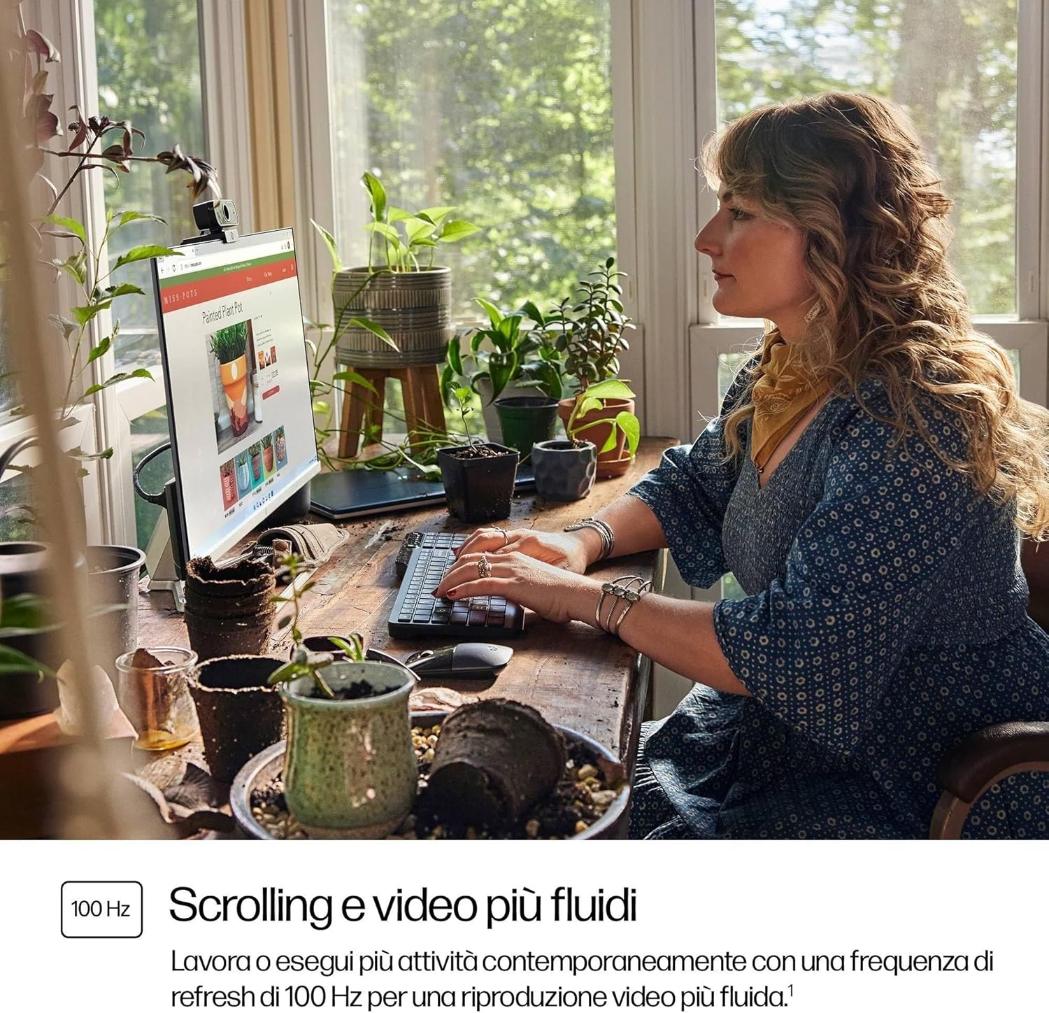 Thumbnail 6 de HP 527sw: monitor da 27" IPS FHD con Eye Ease, grande versatilità per home office e multimedia