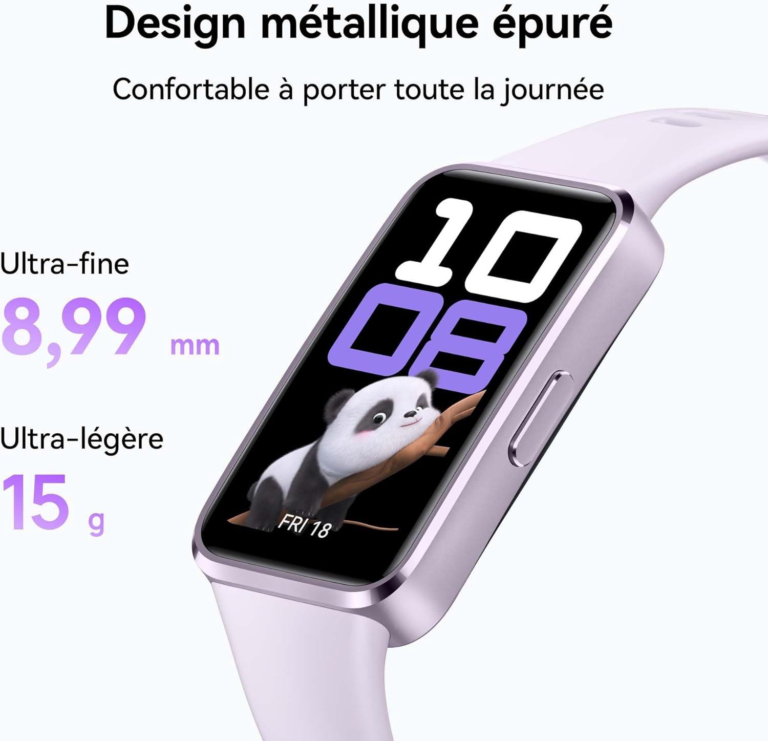 Thumbnail 1 de HUAWEI Band 10 Montres connectées : suivi IA, sommeil et IA Move sur une coque aluminium