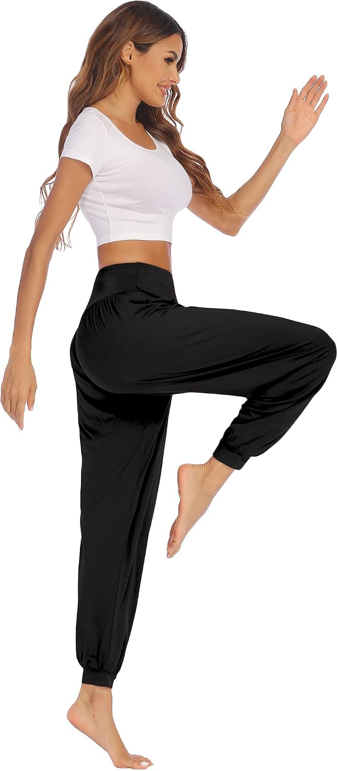 Thumbnail 3 de Pinspark Pantalons de Yoga Sarouel Taille haute