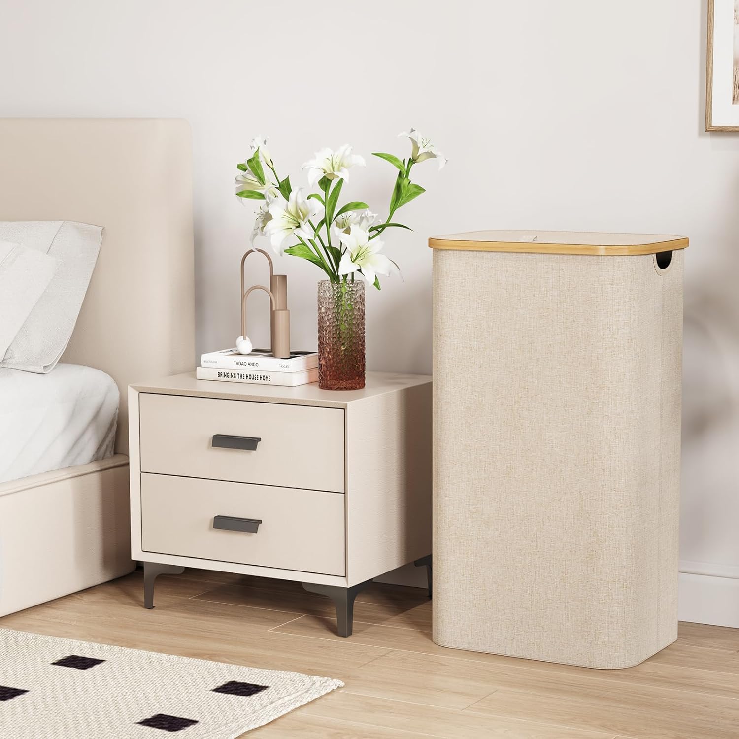 Thumbnail 2 de Lifewit Cesta Portabiancheria 100 L con Coperchio