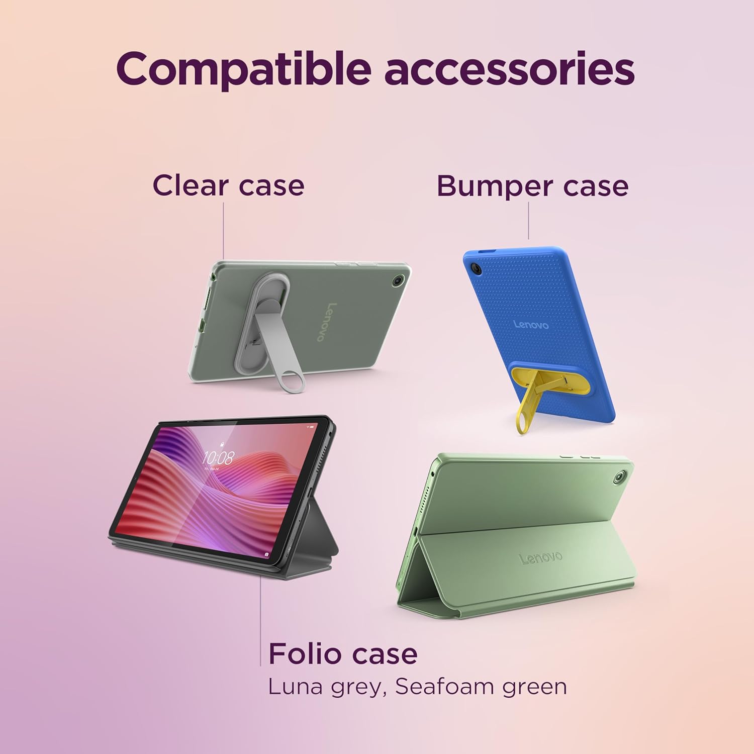 Thumbnail 6 de Lenovo Tab One Android Tablet (8.7-inch, 128GB) with Clear Case