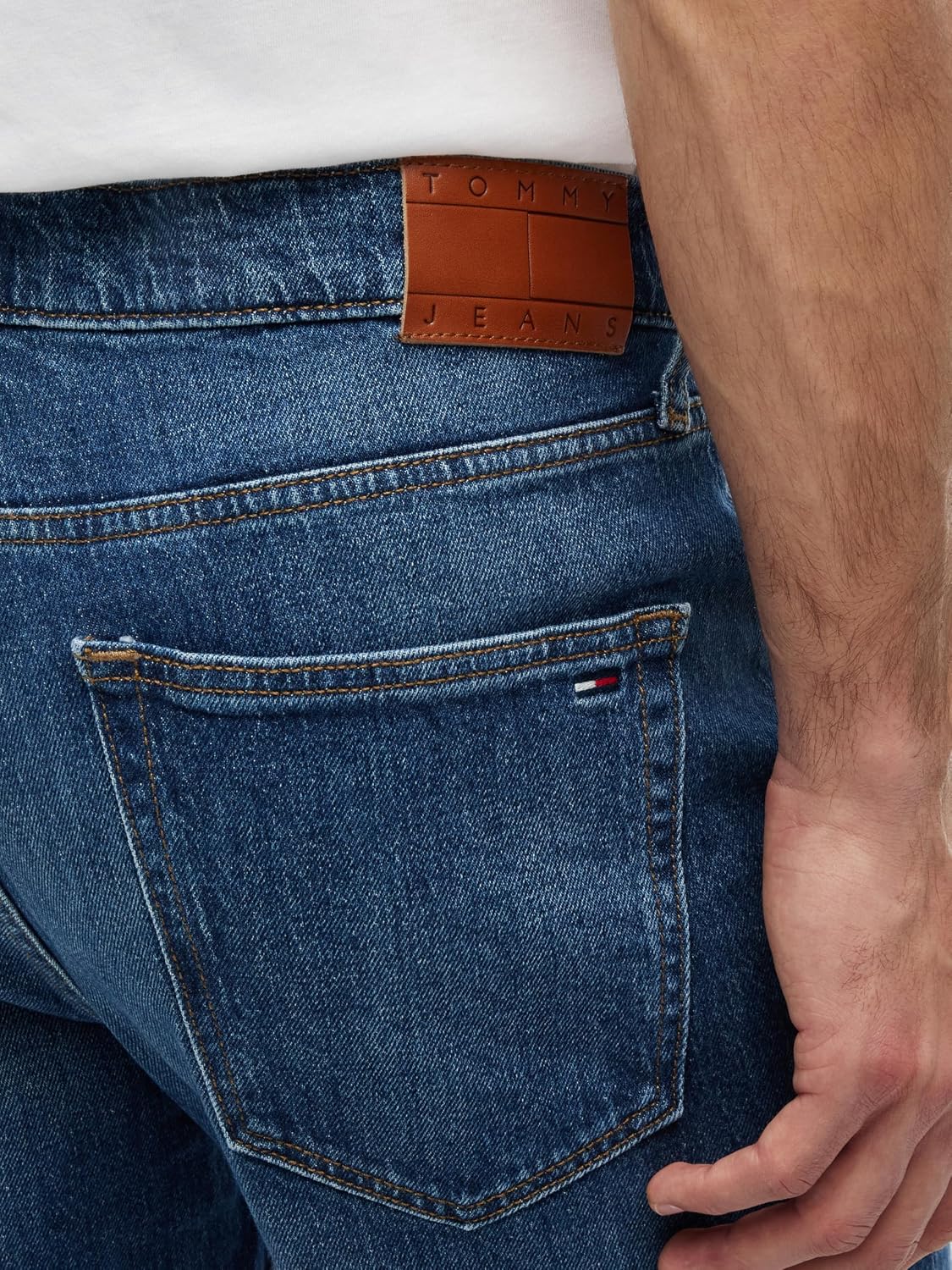 Detalle de Tommy Jeans Jean homme Otis Regular Straight Fit