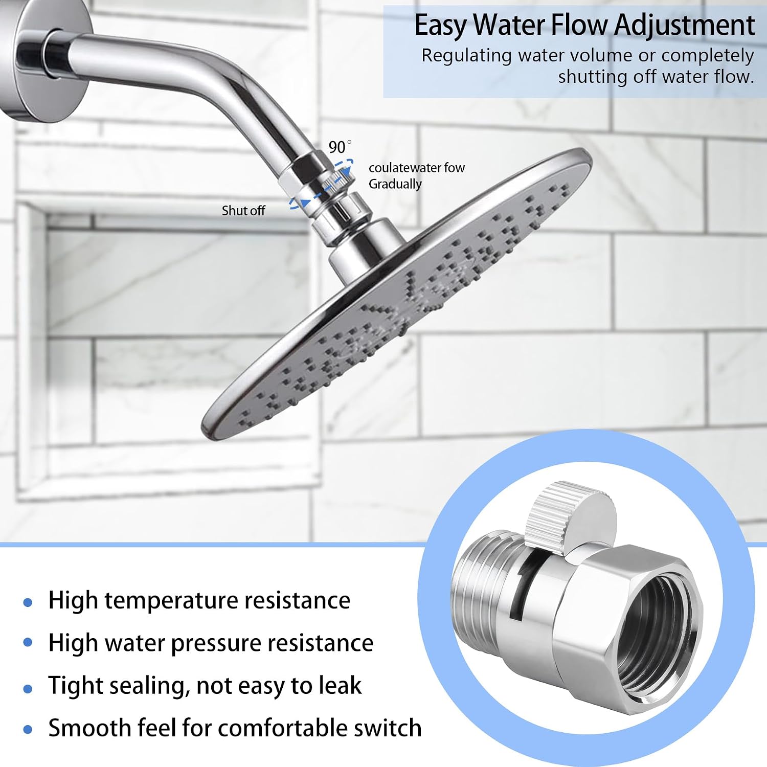 Thumbnail 4 de Worldwhere Brass Shower Flow Control Valve