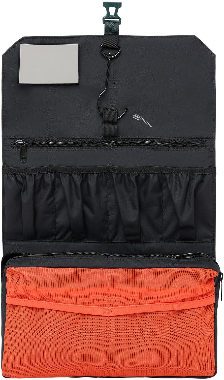 Thumbnail 2 de VAUDE Socotra: Trousse de toilette enroulable et suspendable, légère et PVC-free