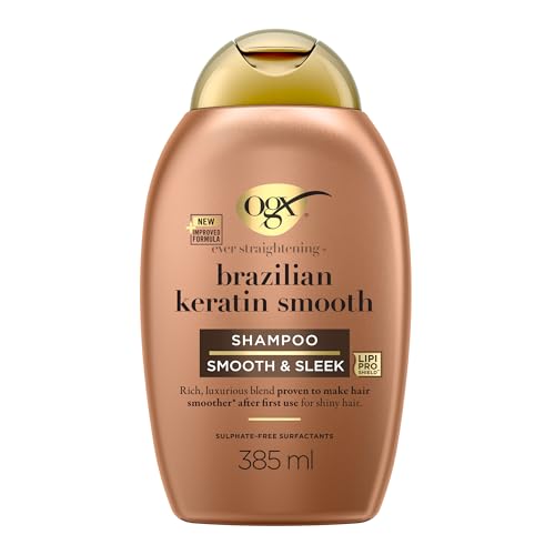 Detalle de OGX Shampoing Brazilian Keratin Therapy – Soin lissant, 385 ml