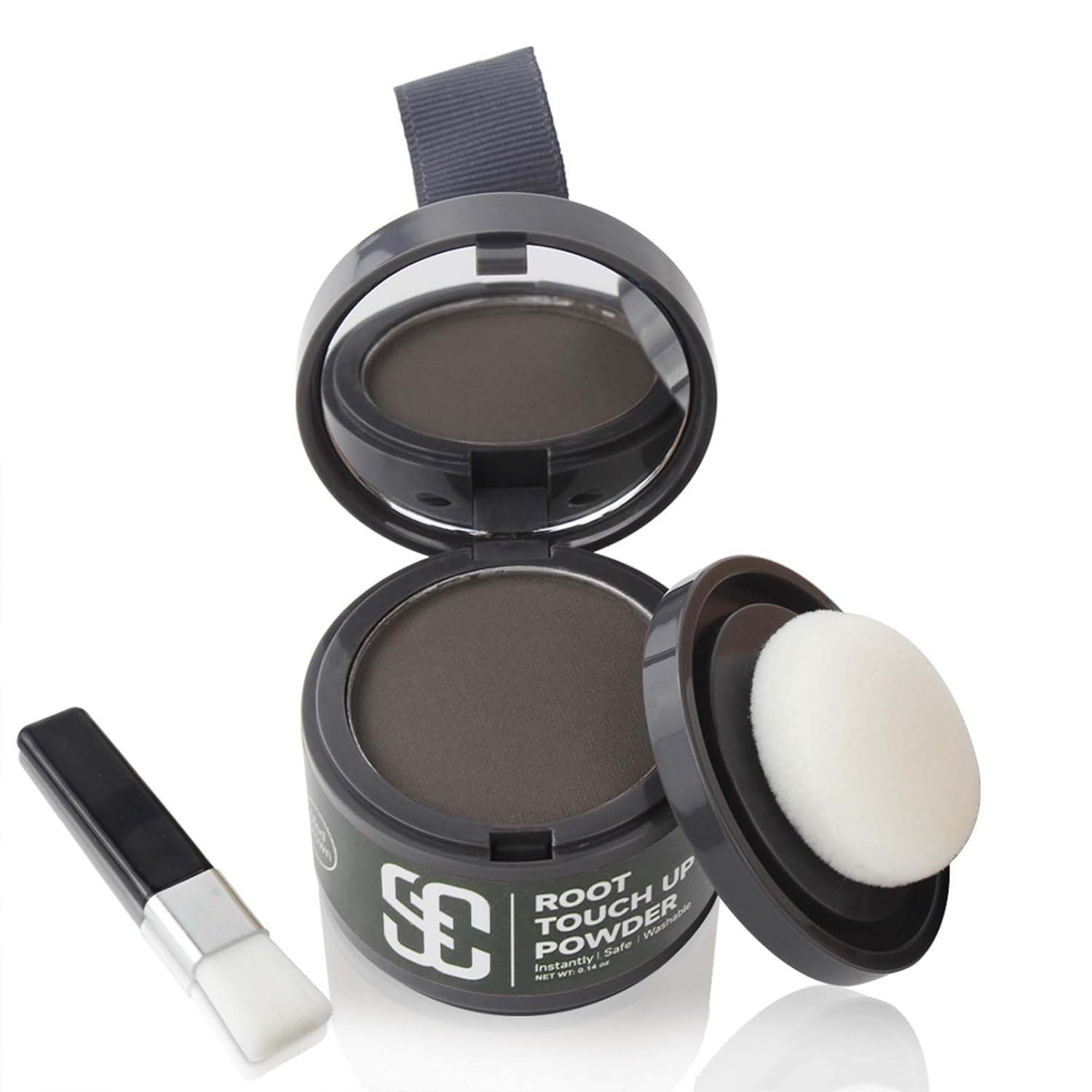 SOVONCARE Instantly Hairline Powder for Gray Roots and Thinning Hair Touch-Ups