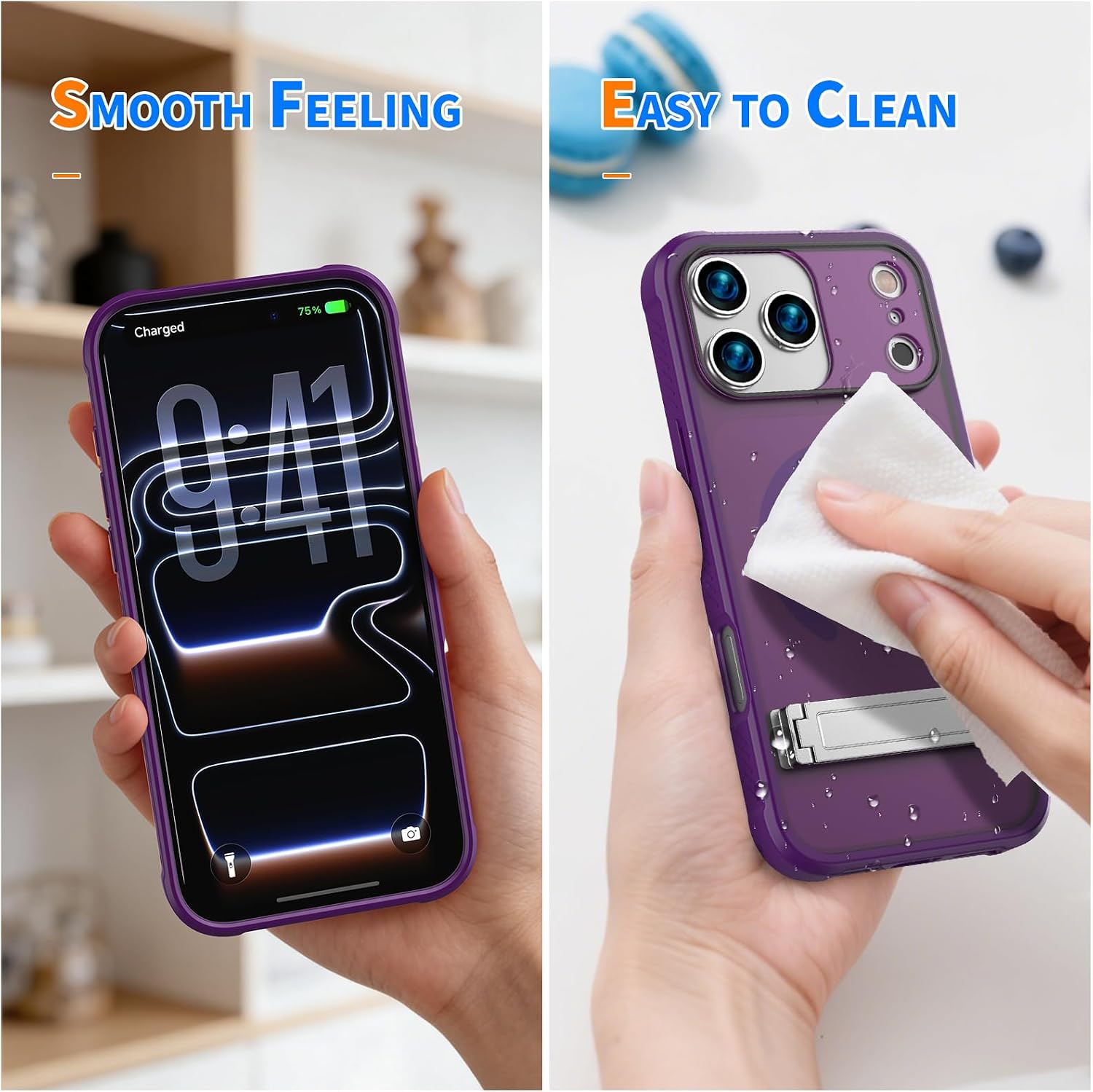 Thumbnail 4 de ACKETBOX iPhone 17 Pro Max Case with Built-In Kickstand