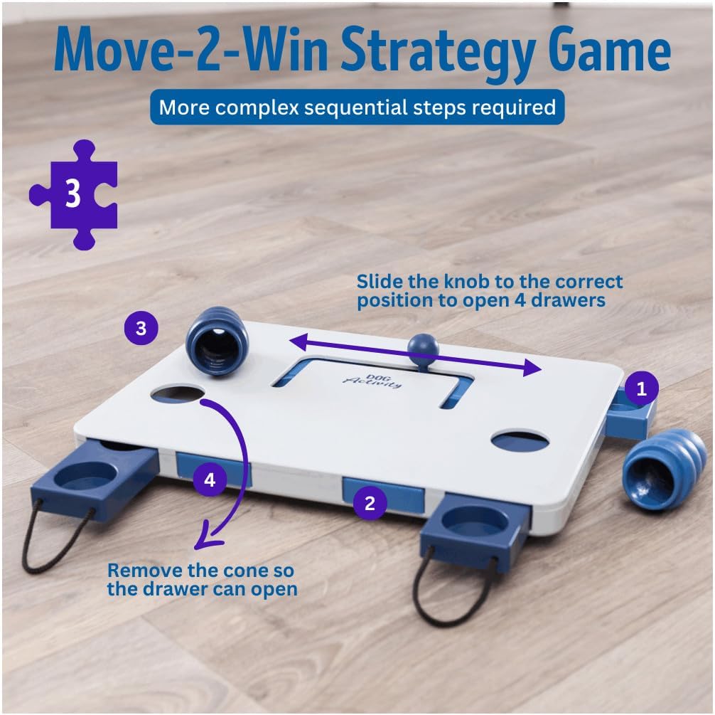 Thumbnail 6 de TRIXIE Move2Win Strategy Game – Intelligence Toy for Dogs (34 × 23 cm)