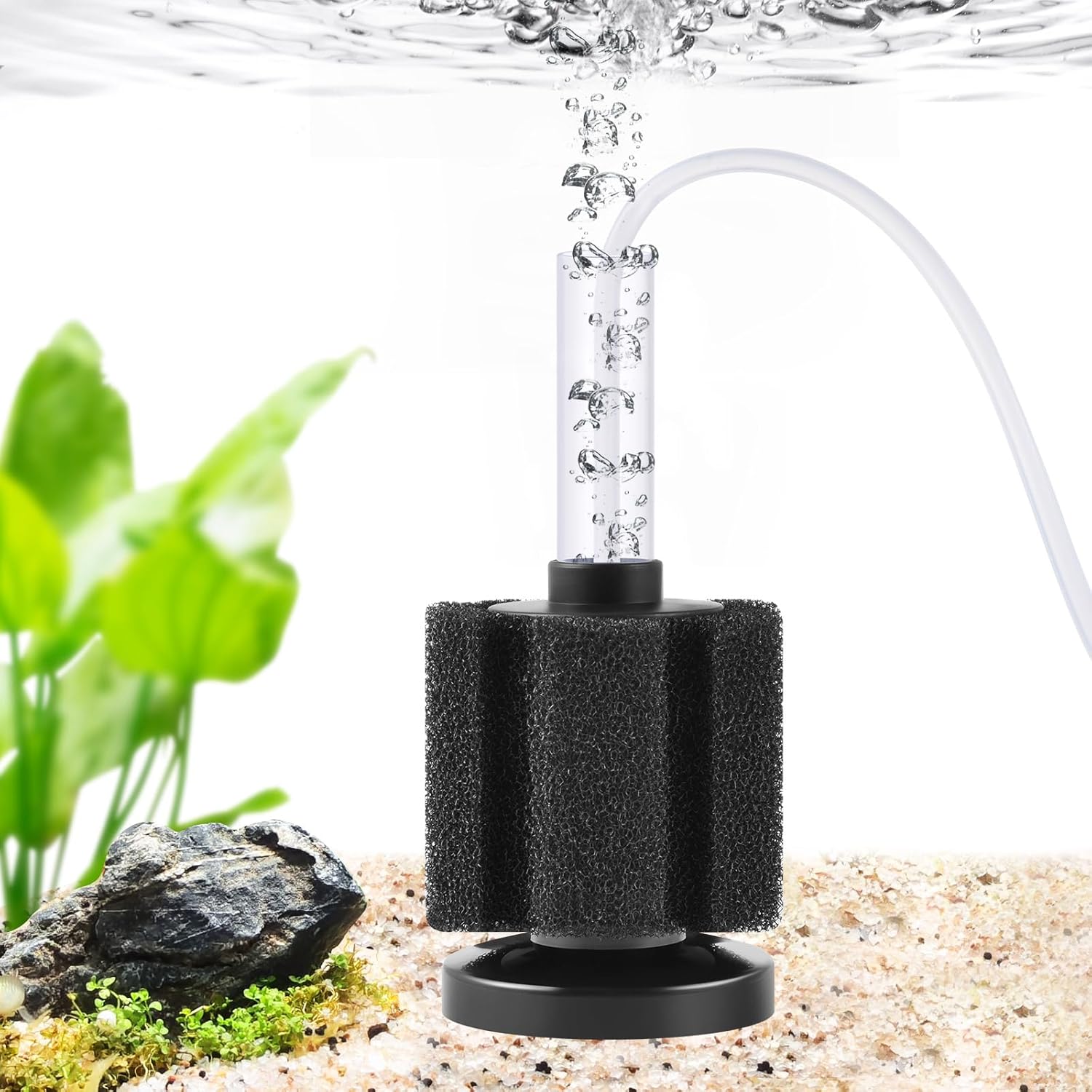Thumbnail 6 de PYPABL Aquarium Sponge Filter (M) – Ultra quiet air-driven bio sponge filter for up to 190 litres