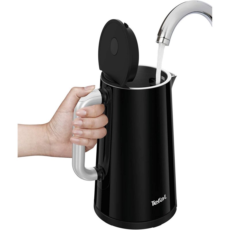 Detalle 2 de Tefal Smart'n Light KO850810 Hervidor Eléctrico 1.7L Negro: temperatura a un clic