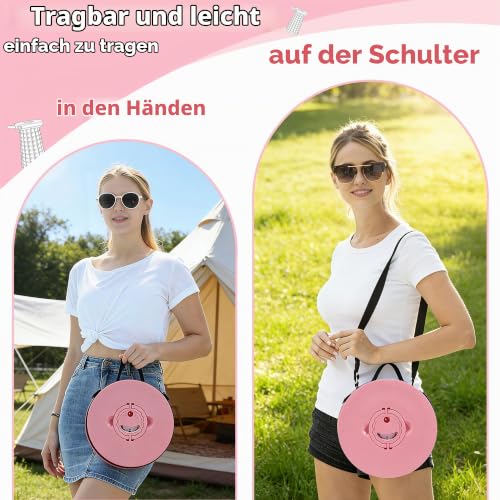 Thumbnail 4 de ALEVMOOM Verbesserter Dickerer Zusammenklappbarer Hocker – Teleskophocker mit Kissen, 50 cm, 450 kg Traglast
