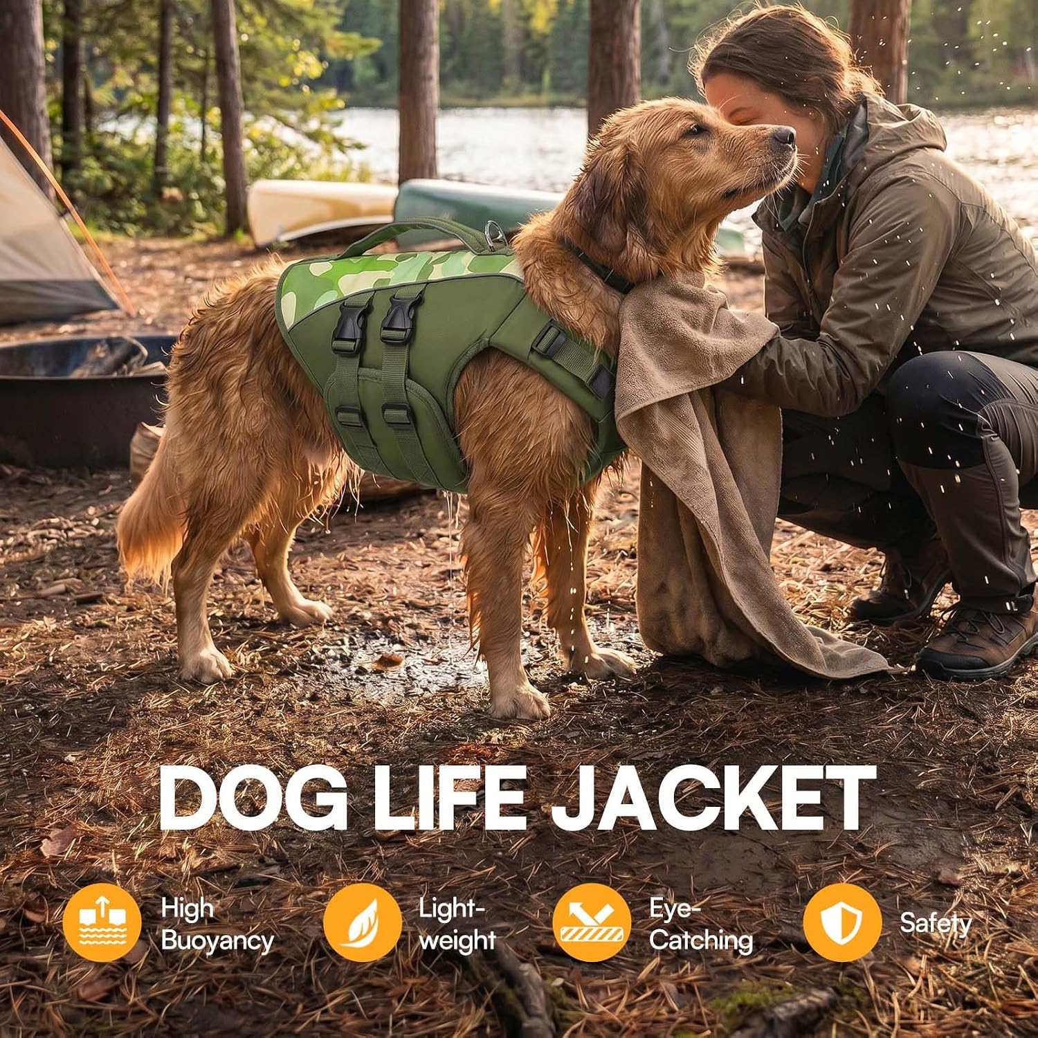 Detalle de Queenmore Large Dog Life Jacket