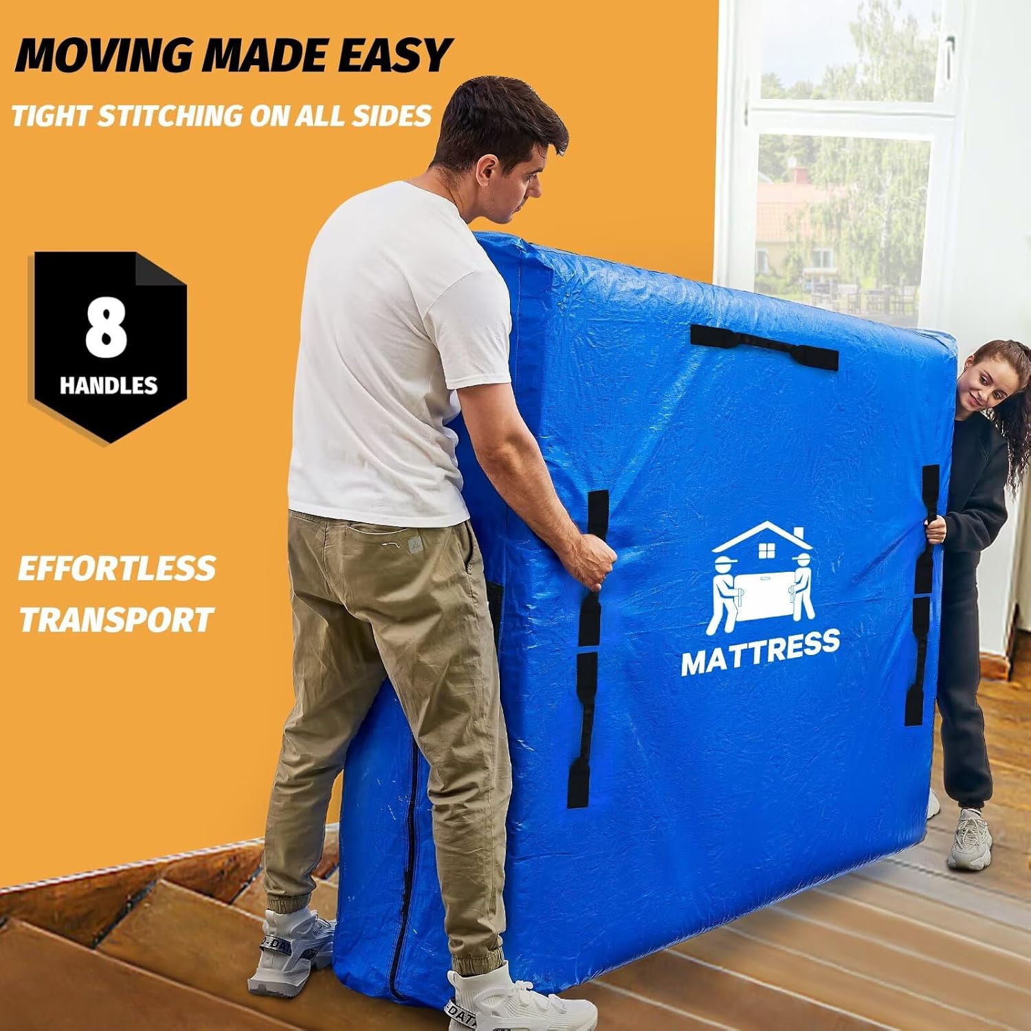 Detalle de BETU Mattress Protector King Size 82"x79" 💺