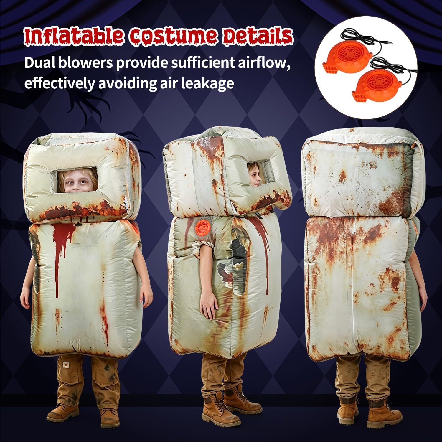 Detalle 2 de Skirfy Inflatable Costume for Kids