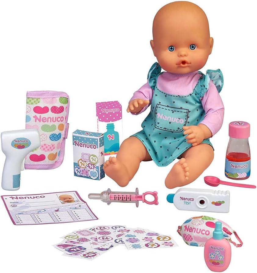 Thumbnail 1 de Nenuco Muñeco Bebé 👶 con Accesorios para Médicos y Enfermeras