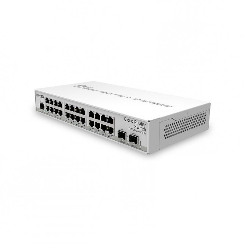 Detalle 2 de MikroTik CRS326-24G-2S+IN switch 24 puertos Gigabit + 2 SFP+