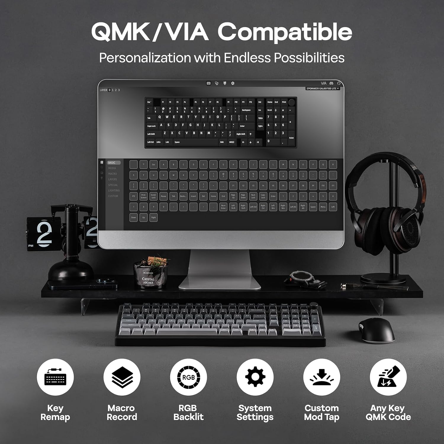 Thumbnail 5 de EPOMAKER Galaxy100 Lite 8000mAh mechanical keyboard