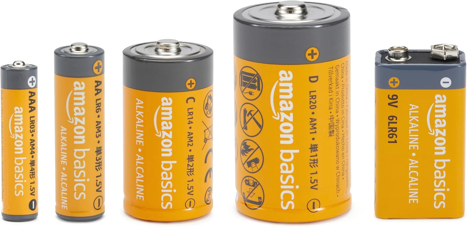 Thumbnail 1 de 108-Count Amazon Basics alkaline battery pack