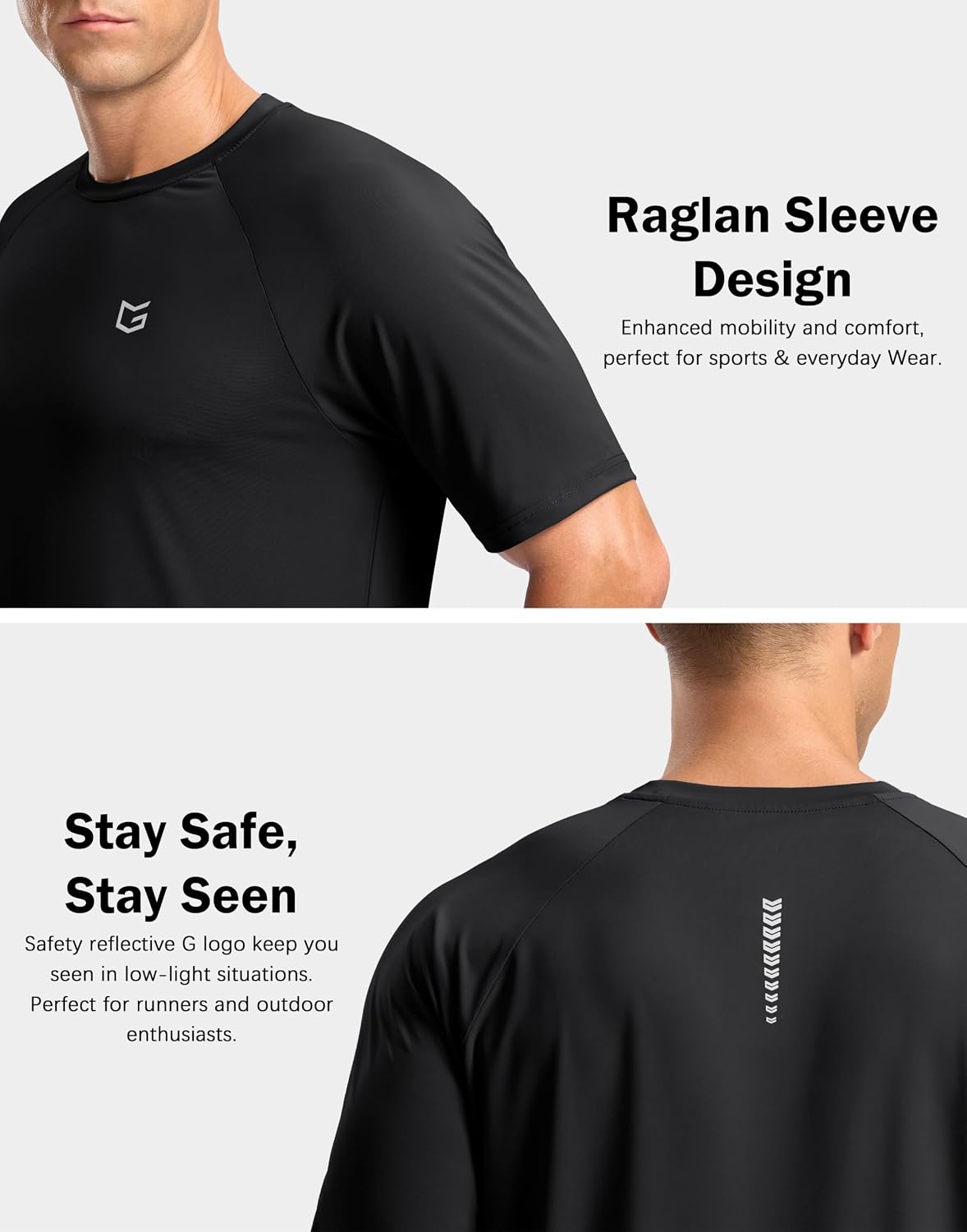Thumbnail 5 de G Gradual Men's Athletic Workout T-Shirt, UPF 50+, 4-Way Stretch
