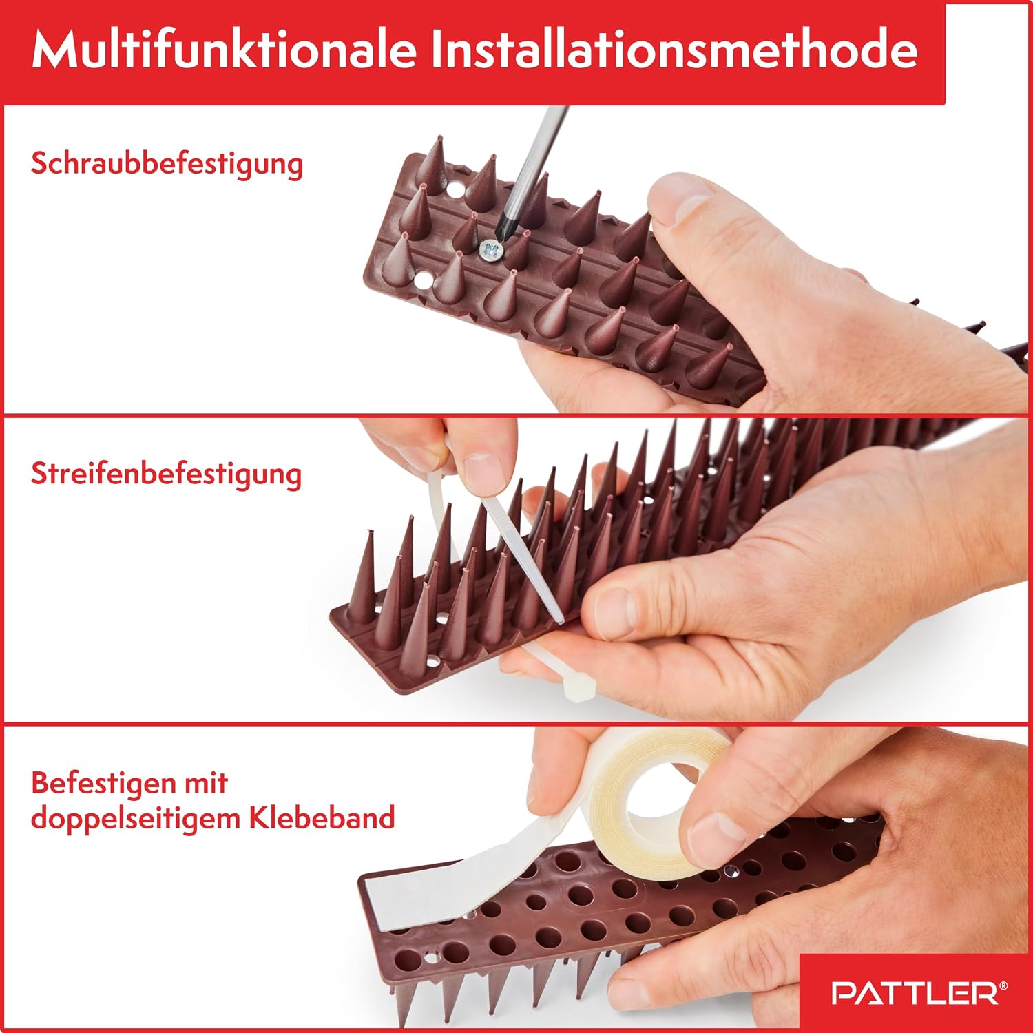 Thumbnail 4 de PATTLER Vogelabwehr 12 Stück 43 cm