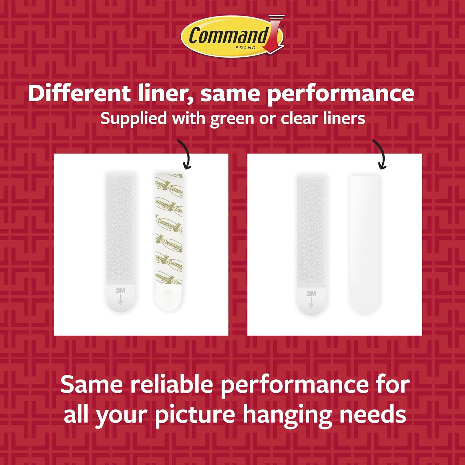 Thumbnail 6 de Command 15 lb Large Picture Hanging Strips (28 Strips) — Damage-Free Wall Hangers for 24 x 36 Inch Frames