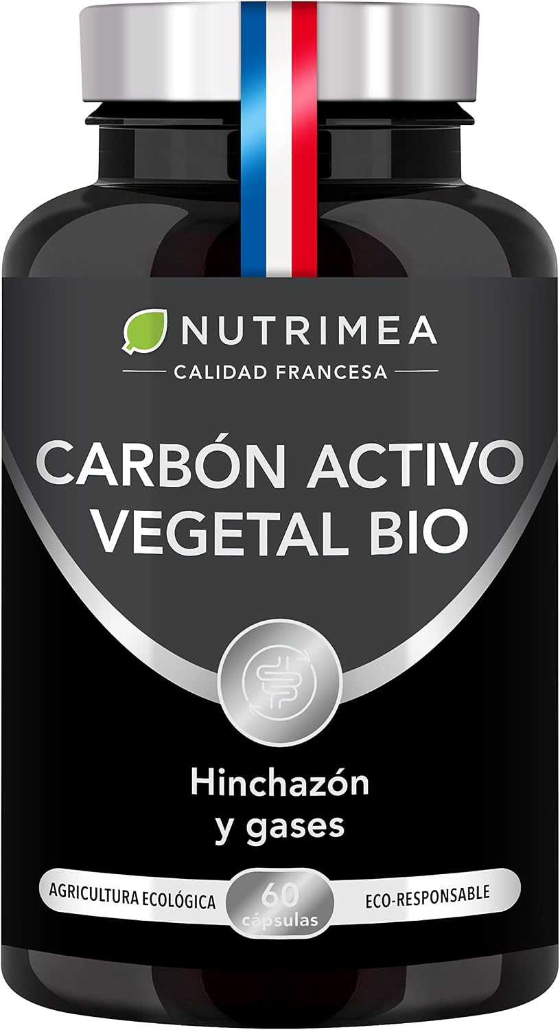 Detalle de CARBÓN ACTIVO Vegetal BIO 60 cápsulas