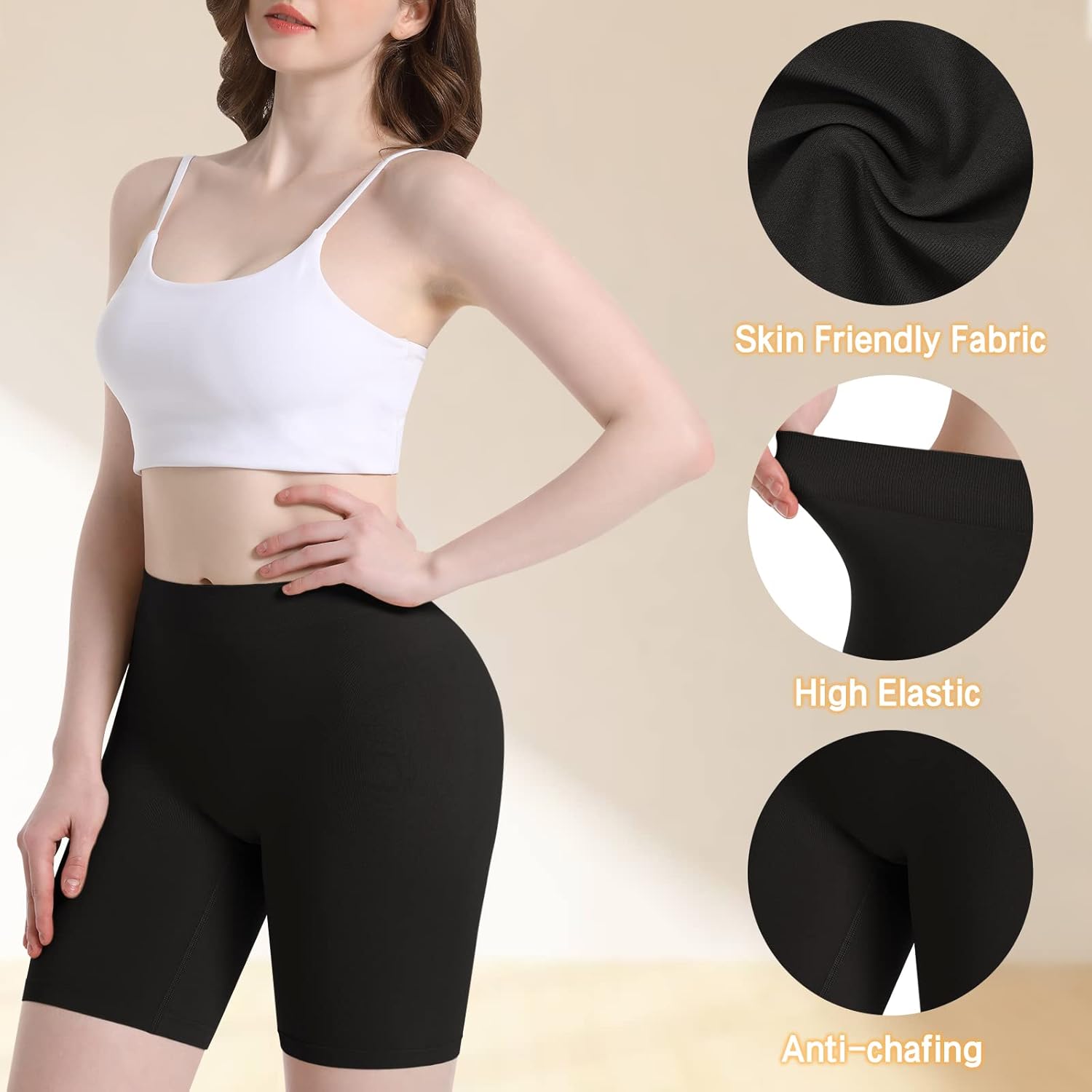 Thumbnail 2 de Reamphy Anti Chafing Shorts 3 Pack