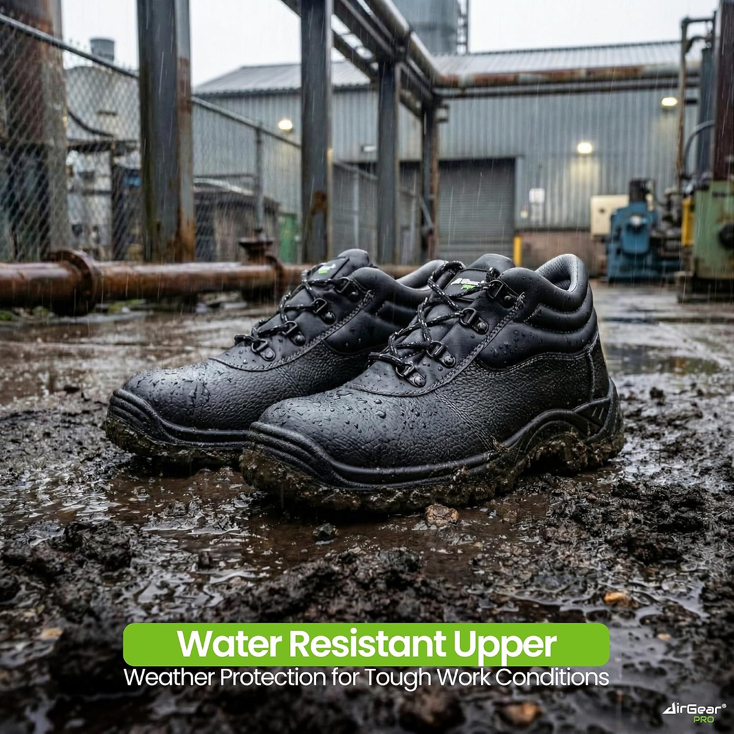 Detalle de S3 SRC Safety Shoes for Men and Women – Steel Toe, Anti-Puncture, Slip-Resistant Footwear