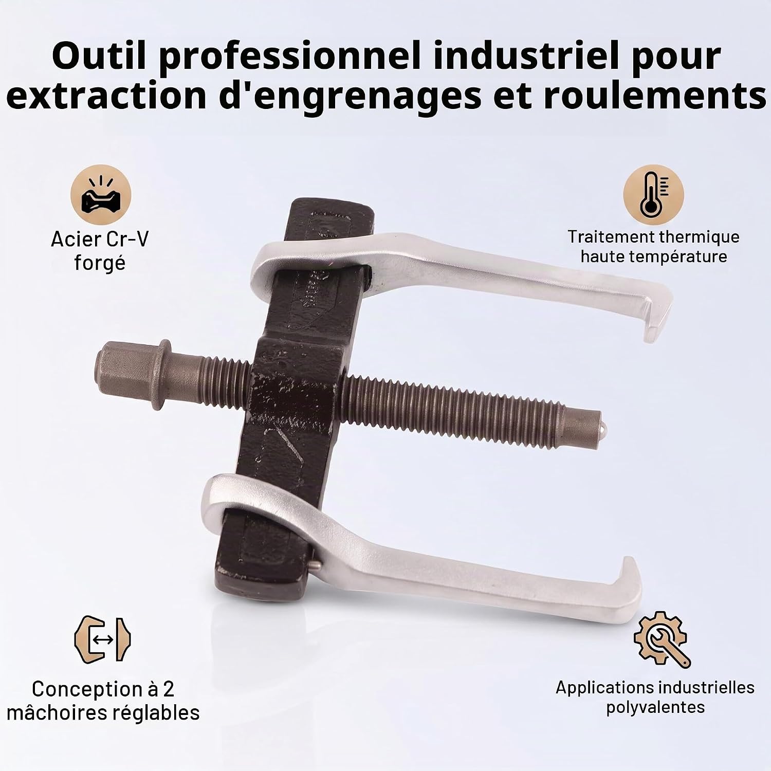 Detalle 1 de Yosoo Health Gearx4h0am63y5-11 trekker met 2 klauwen, 4 inch