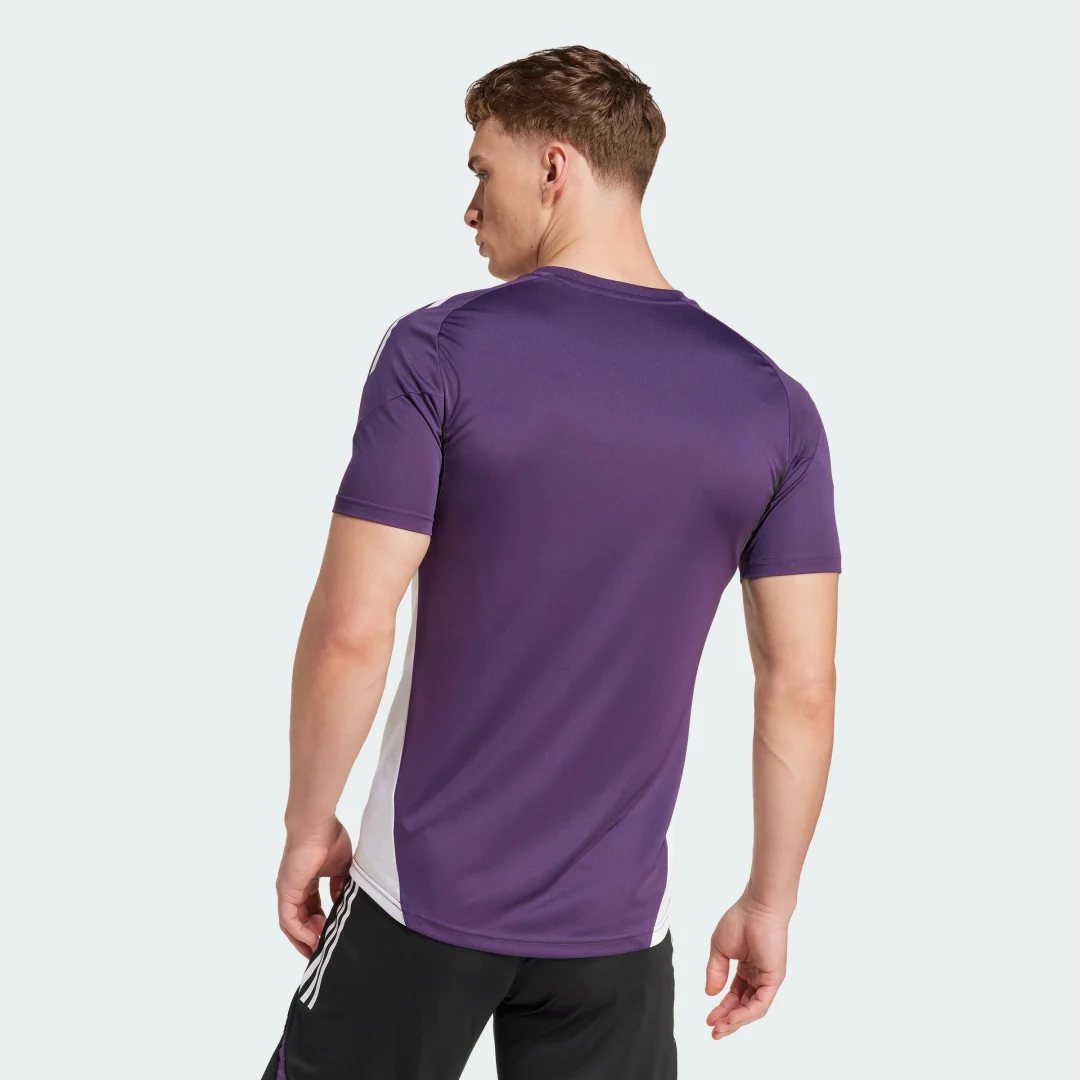 Detalle de Camiseta entrenamiento Manchester United Tiro 25 Competition de Adidas - color violeta