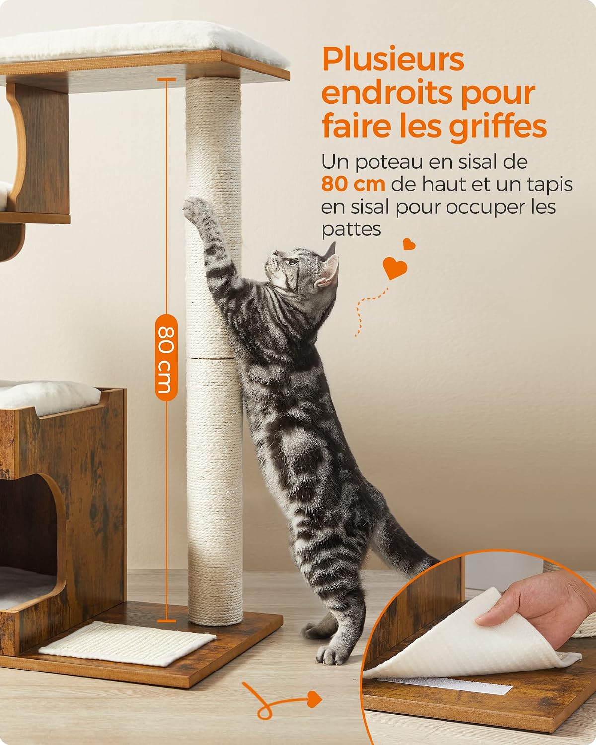 Thumbnail 5 de FEANDREA PCT70HW arbre à chat 86 cm