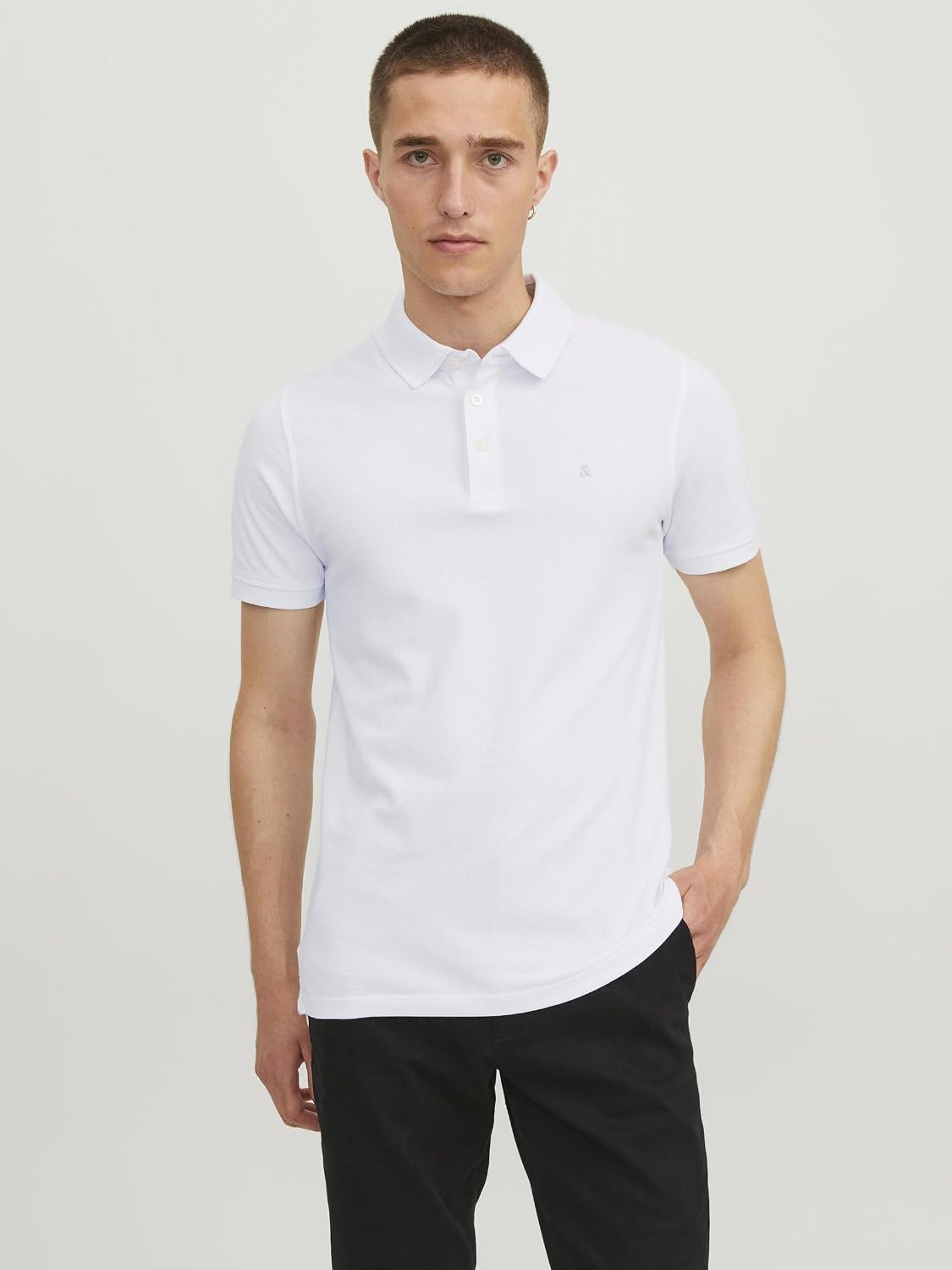 Detalle 2 de Jack & Jones Jjepaulos Polo Noos Hombre