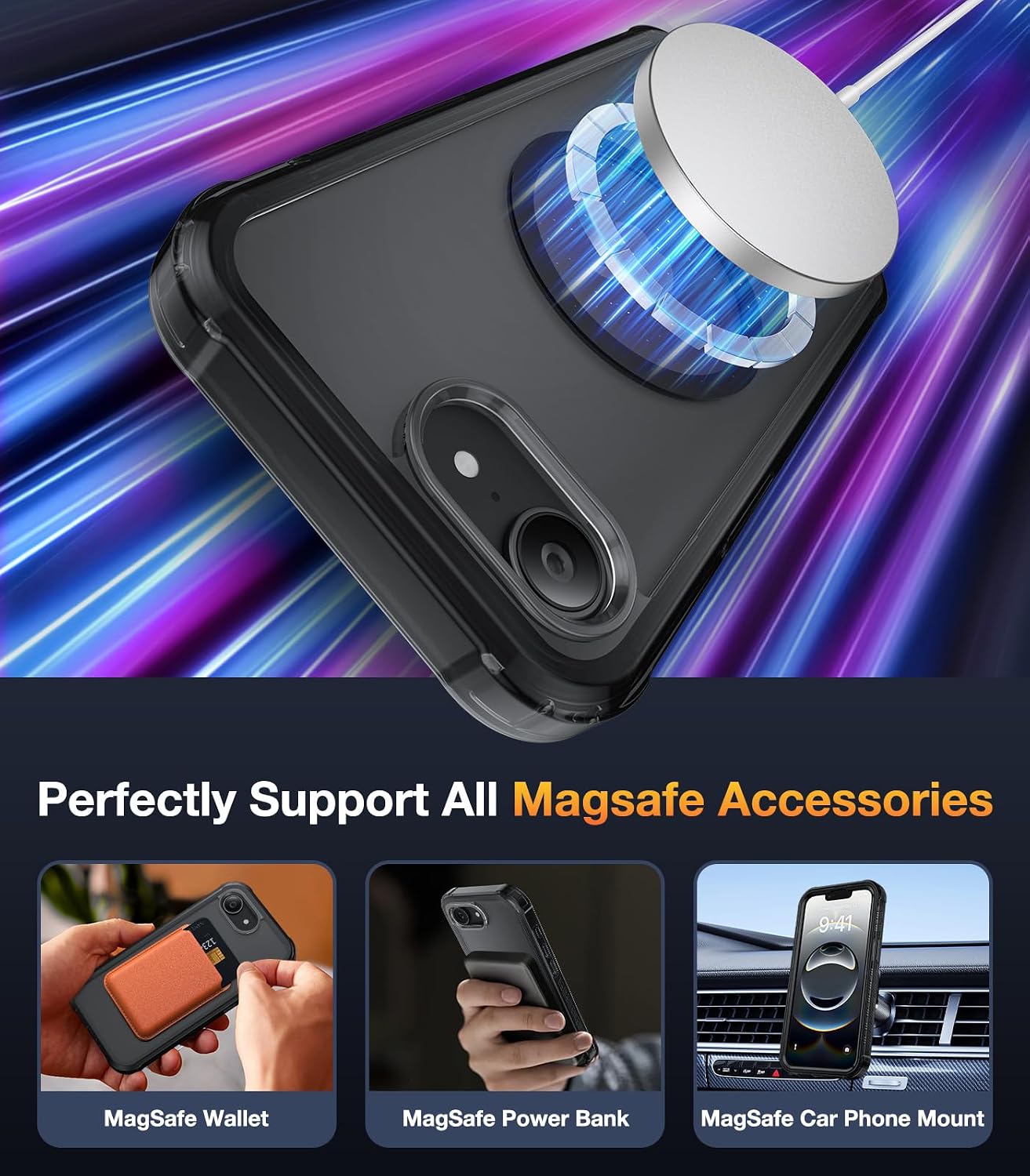 Thumbnail 3 de Diaclara 2026 Magnetic iPhone 17e/16e Case 6.1