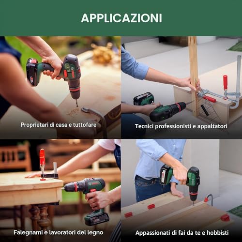 Detalle 2 de Bosch Set da 34 Pezzi X-Line Classic: punte e bit in titanio per legno, pietra e metallo