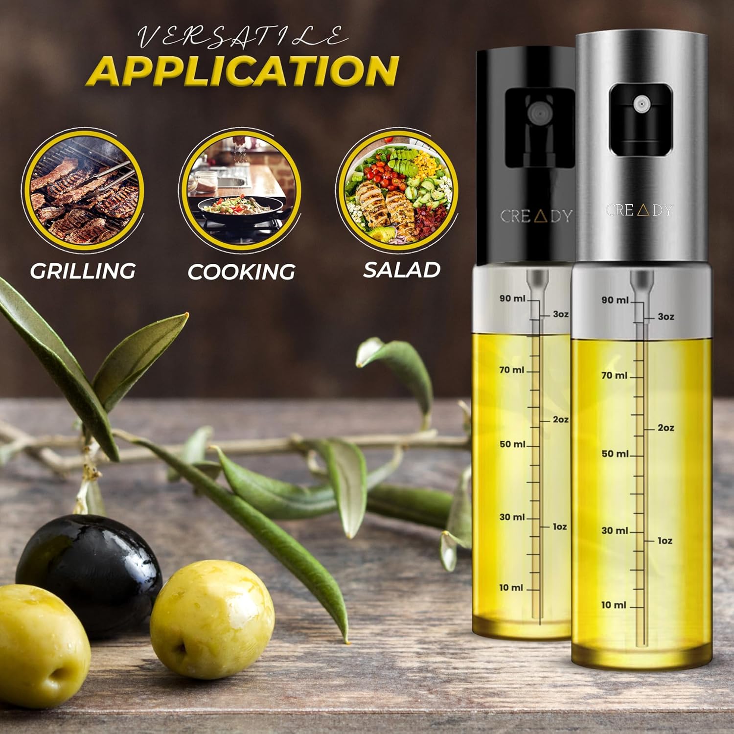 Thumbnail 5 de CREADY® | Pack 2 Spray Aceite Cocina 100ml 🥘