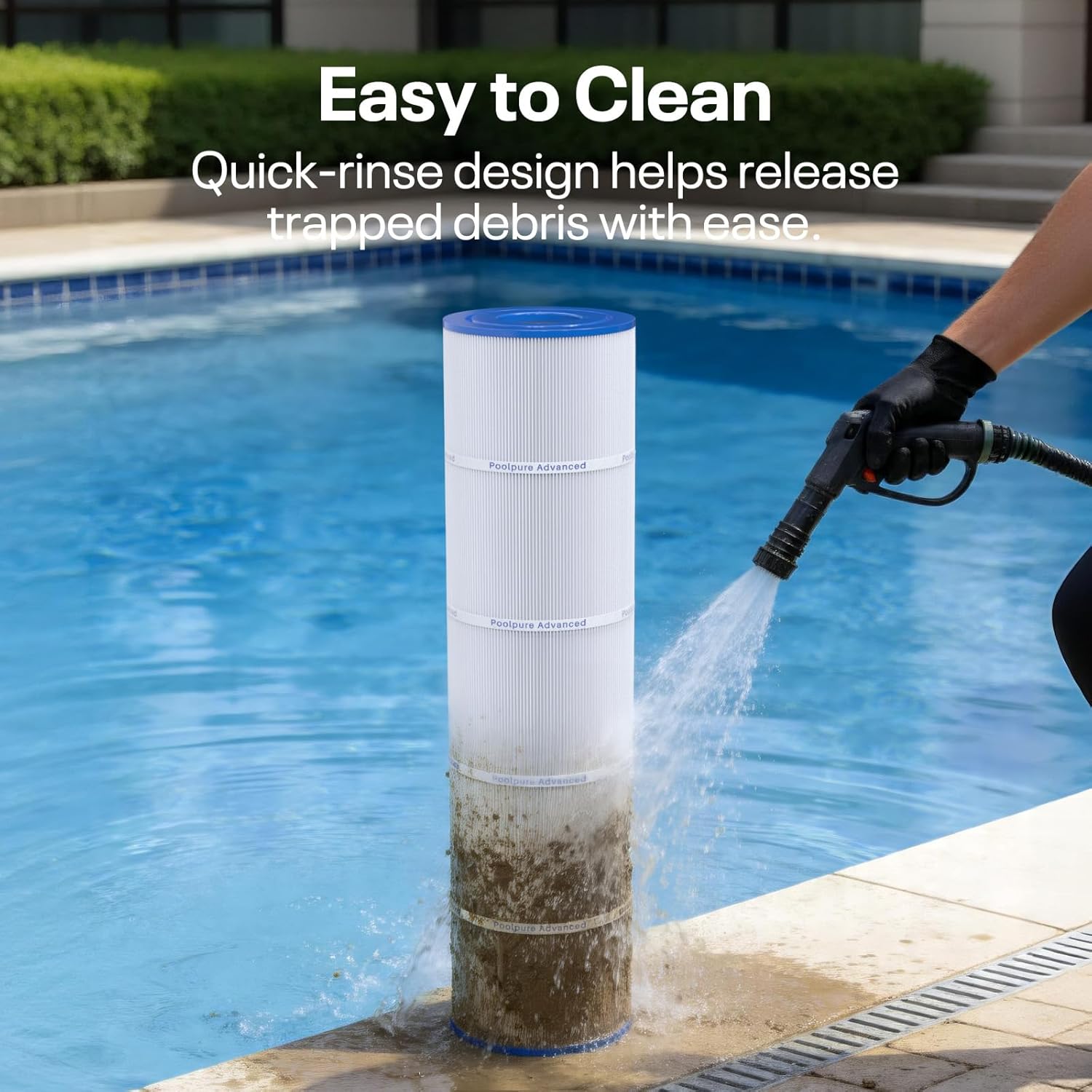 Thumbnail 6 de PoolPure PCC105-PAK4 4-Pack Cartridge Filter (replaces Pentair Clean and Clear Plus 420)