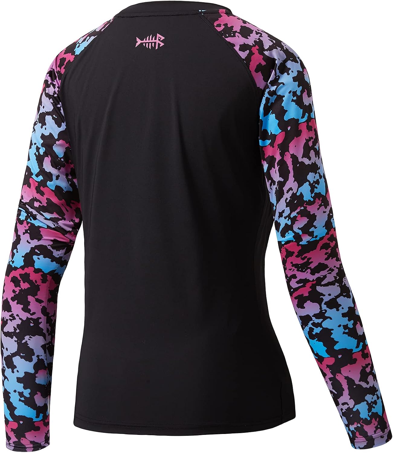 Detalle 2 de Bassdash Damen Rash Guard mit UPF 50+ Sonnenschutz – Langarm-Shirt für Angeln, Wandern & Outdoor