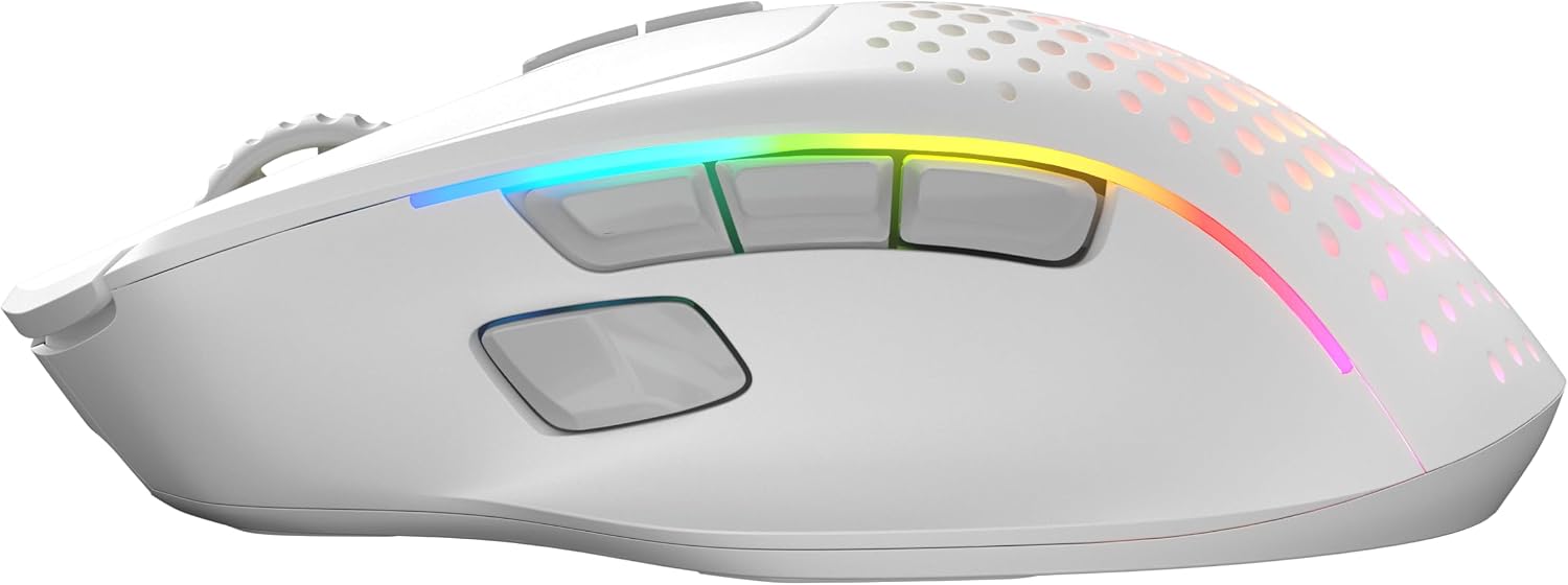 Thumbnail 3 de GLORIOUS Gaming Model I 2 Wireless Gaming-Maus (Hybrid: 2,4 GHz & Bluetooth) – 75 g, 9 Tasten, weiß