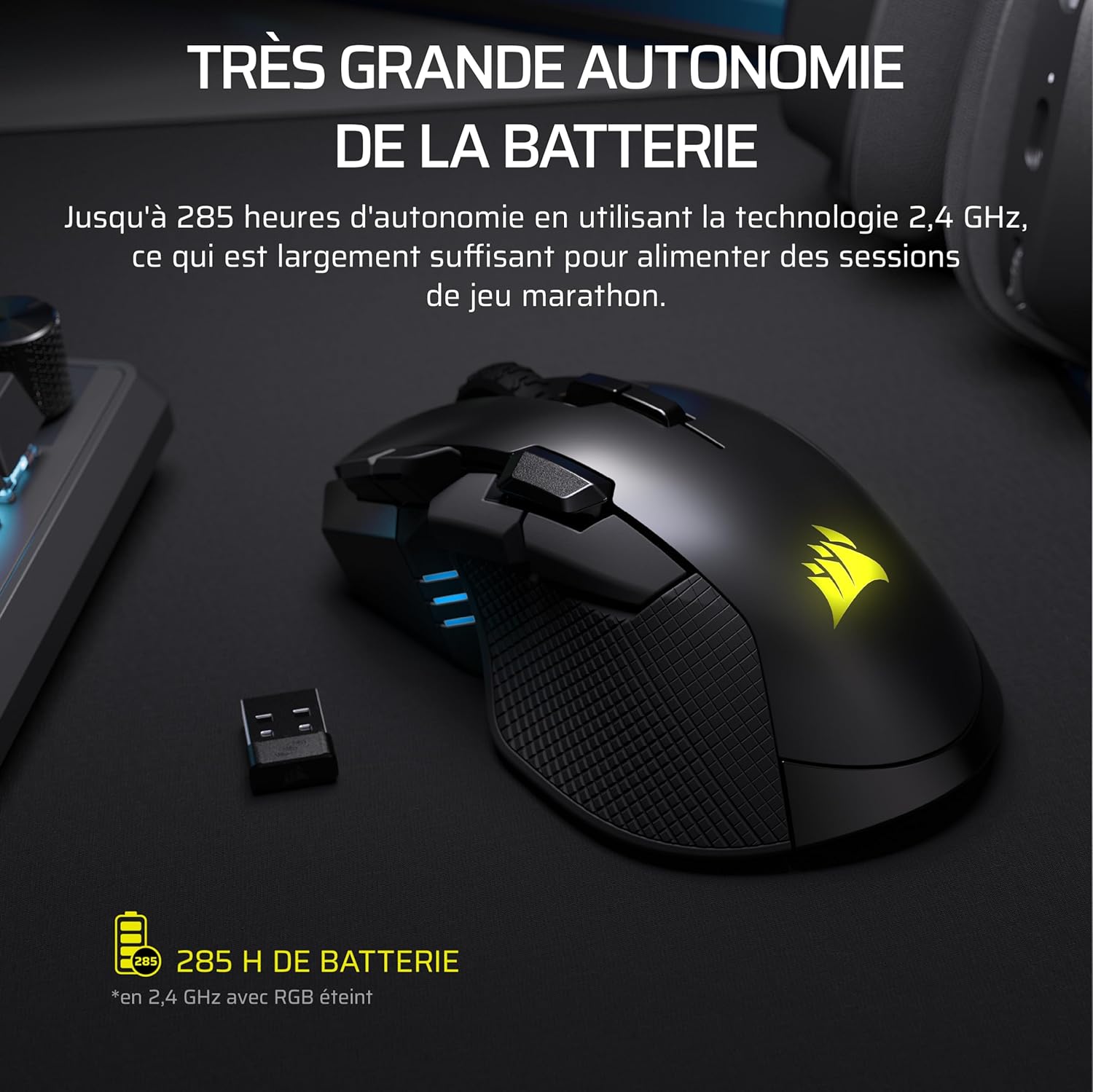 Thumbnail 6 de Corsair IRONCLAW Wireless SE Souris Gaming