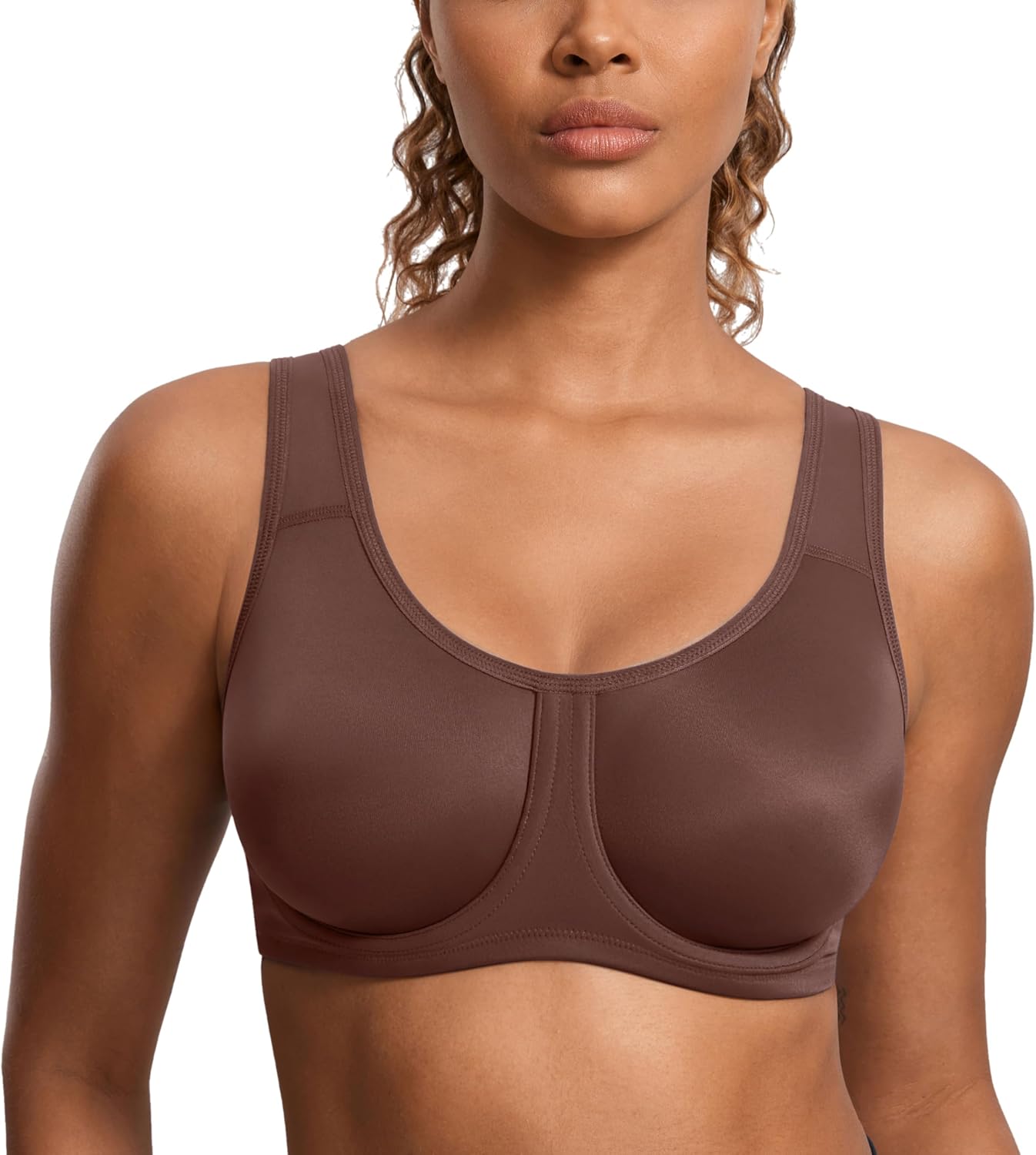 Thumbnail 6 de SYROKAN Women's Max Control Underwire Sports Bra – High Impact Support for Plus Size