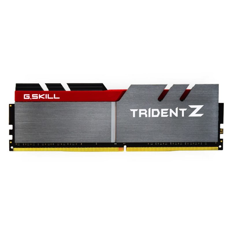 Detalle de G.Skill Trident Z DDR4 3200 MHz 16 GB (2x8 GB) CL16 – kit de alto rendimiento para sobremesas modernas