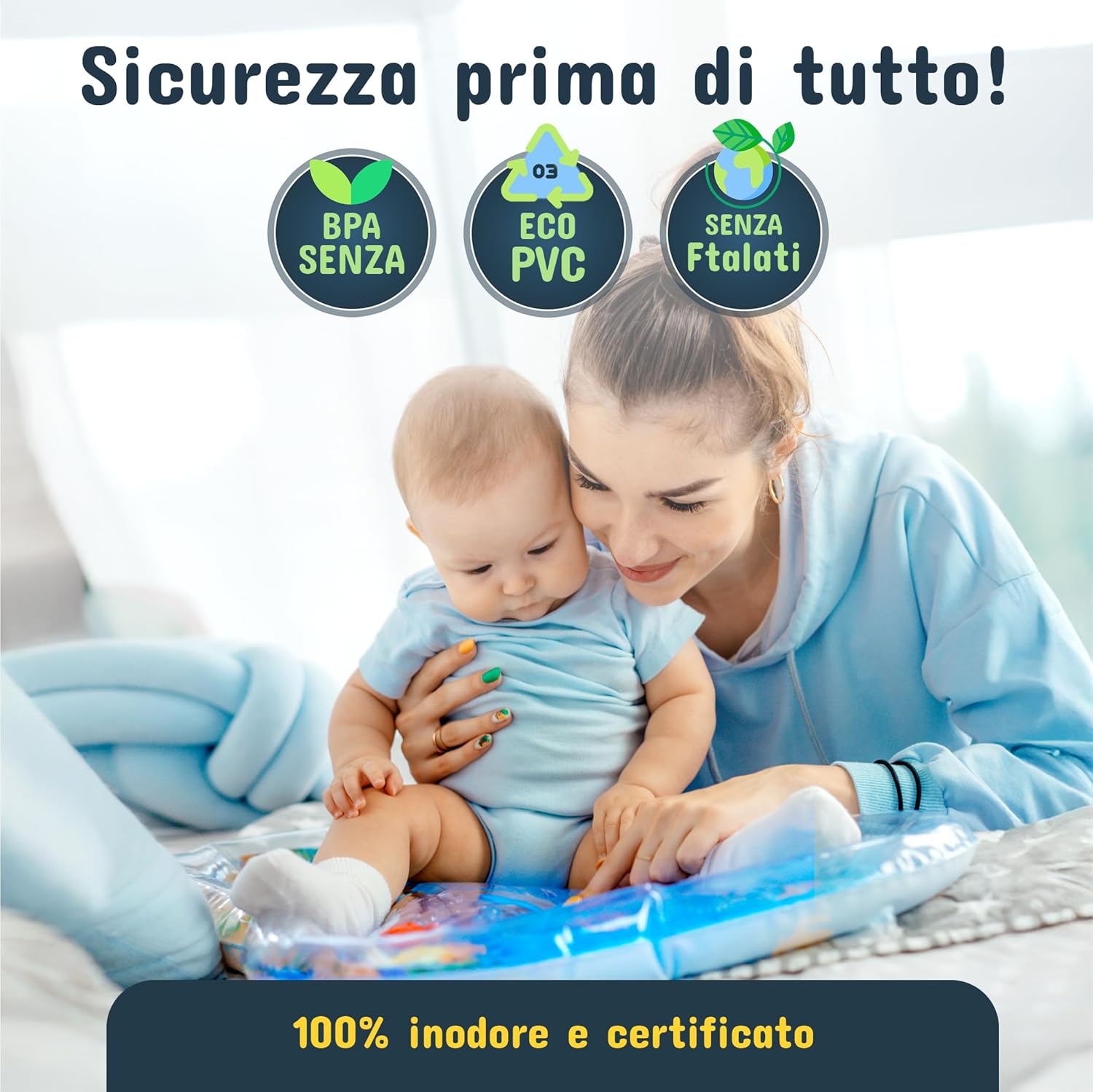 Thumbnail 4 de NouBaby Tappetino Acqua Tummy Time Neonati