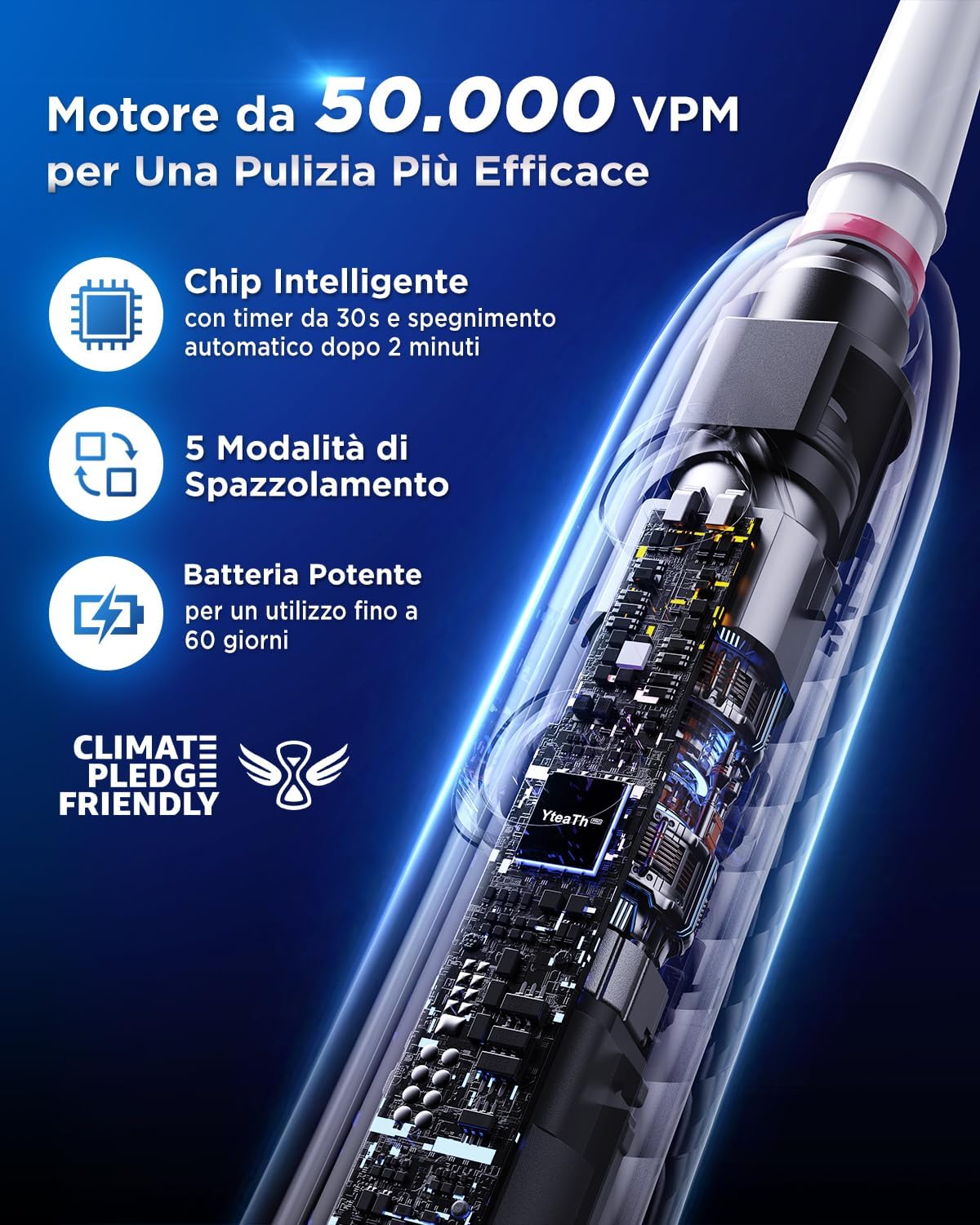 Thumbnail 6 de Spazzolino elettrico rotante per sbiancamento